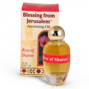 Aceite de Unción Perfumado Rosa de Sharon Grande (10ml) Cosmeticos del Mar Muerto