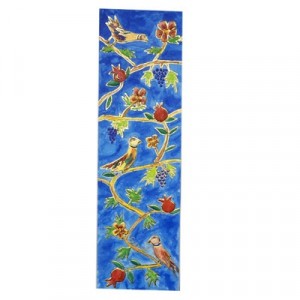 Yair Emanuel Decorative Bookmark with Birds Stationery