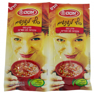 Osem Instant Tomato and Noodles Soup (2 x 30g) Comida Kosher Israelí