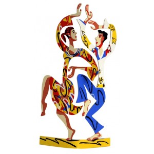 David Gerstein Hora Dancers Sculpture Decoración para el Hogar 