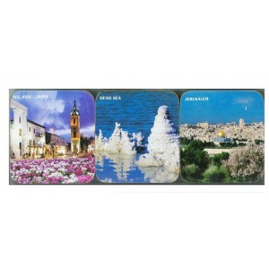 Israel Wooden Coasters CLEARANCE