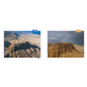 Aerial Masada Placemat Placemats