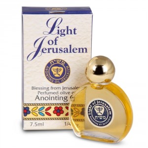 Aceite de Unción Aromatizado Luz de Jerusalén 7.5 ml Cosmeticos del Mar Muerto