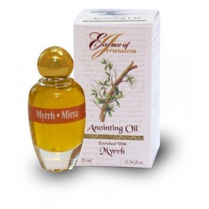 Essence of Jerusalem Myrrh Anointing Oil (10ml) Cosmeticos del Mar Muerto