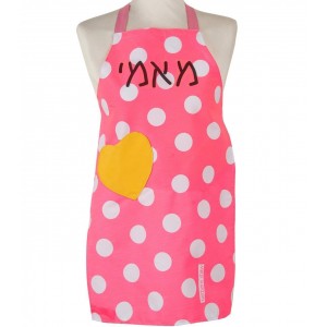 Kids Apron in Pink with 
