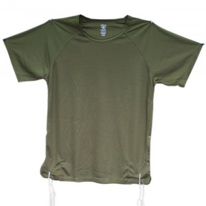 Dry Fit Tzitzit T-shirt in Olive Green Tzitzit