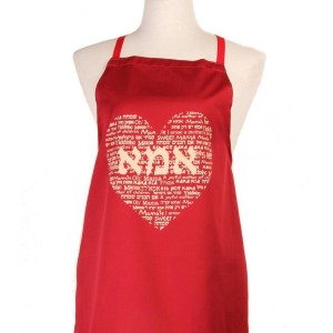 Cotton Apron with Heart and 