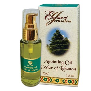Ein Gedi Essence of Jerusalem Cedar of Lebanon Anointing Oil (30 ml) Cosmeticos del Mar Muerto