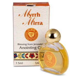 Perfumed Myrrh Mirra Anointing Oil (7.5 ml) Cosmeticos del Mar Muerto