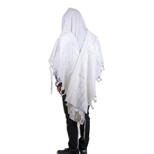 Talitnia White Gilboa Traditional Tallit Talitot