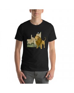 Jerusalem T-Shirt Featuring Lion (Variety of Colors) Día de Jerusalén