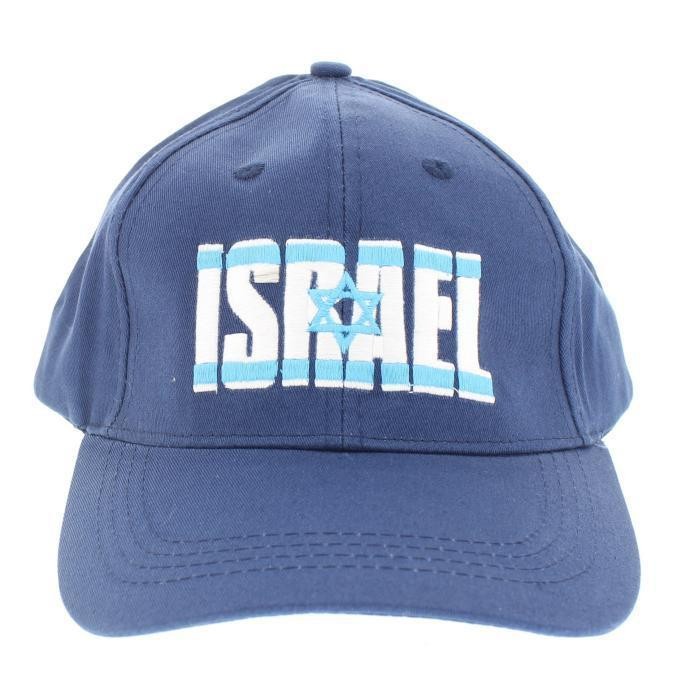 Israeli Flag Baseball Cap in Blue