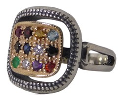 Hoshen Ring in Sterling Silver 