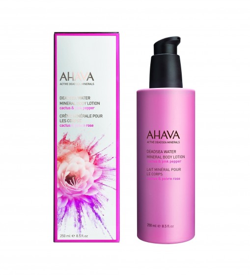 AHAVA Body Lotion with Cactus and Pink Pepper