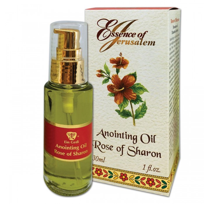 Ein Gedi Essence of Jerusalem Rose of Sharon Anointing Oil (30 ml)