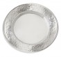 Sterling Silver Plate in Hammered Design Nadav Art
