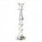 Crystal Candlesticks with Ball Design