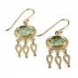 Roman Glass featured in 14K Gold Oval Earrings by Ben Jewelry
