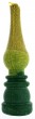 Galilee Style Candles Lamp Havdalah Candle with Yellow and Green