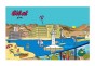 Eilat Skyline and Sites Dish Towel