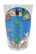 Shot Glass with Dead Sea Map and Landscape Image