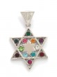 Star of David with Hoshen Gemstones