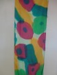 Silk Scarf in White with Colorful Flower Print by Galilee Silks