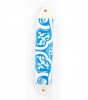 Ceramic Mezuzah with Spanish Tile in White and Blue