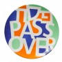 Seder Plate in Colorful Passover Print