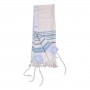 Light Blue and Silver Hermon Tallit